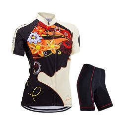 ZEROBIKE Women’s Short Sleeve Cycling Jersey Jacket Cycling Shirt Quick Dry Breathable Mou ...