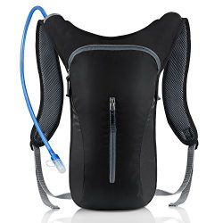 KUYOU Hydration Pack,Ultra Lightweight Water Backpack Includes BPA Free Water Bladder for Runnin ...