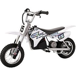 Razor MX400 Dirt Rocket Electric Motorcycle, White