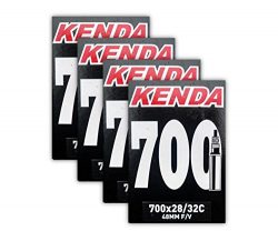 Kenda Road Bicycle Tube Bundle – 700 x 28/32 (27×1-1/8, 1-1/4) – Presta Valve & ...
