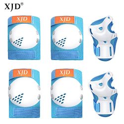 XJD Kids/Youth Rollerblade Roller Skates Cycling Knee Pads Elbow Pads Wrist Guards Protective Ge ...