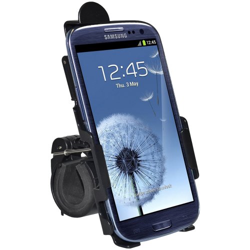 Amzer AMZ95646 Bicycle Bike Handlebar Mount Holder for Samsung Galaxy S3 I9300 – Retail Pa ...