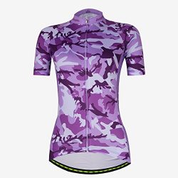 Cycling Jersey Women Aogda Bike Shirts Bicycle Bib Shorts Ladies Biking Pants Tights Clothing (L ...