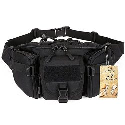 Tactical Waist Pack CREATOR Portable Fanny Pack Outdoor Hiking Travel Large Army Waist Bag Milit ...