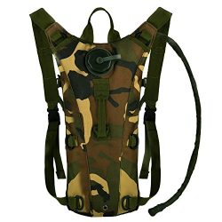 Bormart 3L 3 Liter 100 ounce Hydration Pack Bladder Water Bag Pouch Hiking Climbing Hunting Runn ...