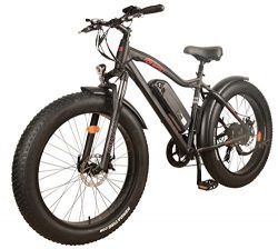 NEW! DJ Fat Bike 750W 48V 13Ah Power Electric Bicycle, Samsung Lithium-Ion Battery, 7 Speed, Mat ...