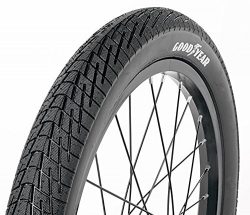 Goodyear Folding Bead Bicycle Tire, 18″ x 1.5/2.125″, Black