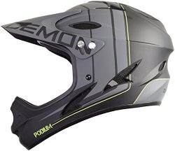 Demon Podium Full Face Mountain Bike Helmet (Black, L)