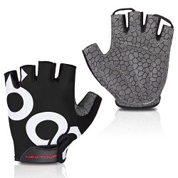 NEXTOUR Bike Gloves/Cycling Mountain Gloves Bicycle Road Half Finger Biking Gloves with Anti-sli ...