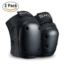 KUYOU Adult Youth Knee Pads Elbow Pads Protective Gear Set Pads for Multi Sports Skateboard Inli ...