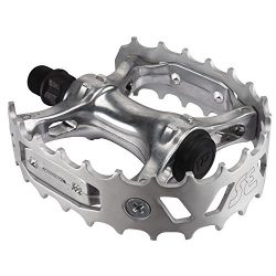 SE Bear Trap BMX Bike Pedals SILVER