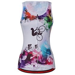 Cycling Sleeveless Jersey Vest Women /Bicycle Cycle summer Vest Women /Breathable Bike Vest Slee ...