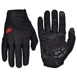 FIRELION Cycling Gloves Mountain Bike Gloves Road Racing Bicycle Gloves Gel Pad Riding Gloves To ...