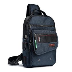 Sling Bags, Chest Shoulder Backpacks Crossbody Purse Outdoor Chest Bag Travel Backpack for Men W ...