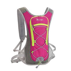 HENGREDA Hydration Bladeer Backpack Hiking Cycling Lightweight Small Daypack with Adjustable Pad ...