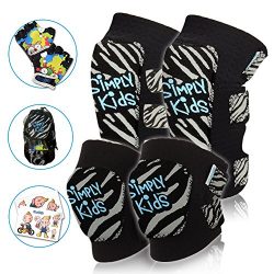 Innovative Soft Toddler Knee and Elbow Pads Plus BONUS Bike Gloves | Kids Protective Gear Set |  ...