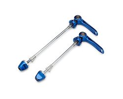 BW MTB Quick Release Bicycle Skewer Set – Front and Rear Mountain Bike QR Axle Skewers  ...