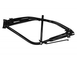 Aluminum Bike Frame With Built-in Gas Tank For Motorized Bicycle (Black)