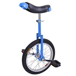 Deluxe Blue Comfortable Release Saddle Seat Adjustable 16 Inch In 16″ Mountain Bike Wheel  ...