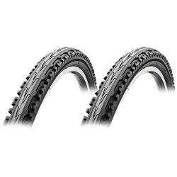 Sunlite K847 Kross Plus Goliath 26×1.95 PAIR Mountain Bike Tires Urban/Trail