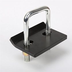 The LOCK-DOWN Hitch Tightener Heavy Duty No-Wobble Stabilizer Cargo Carrier Anti Rattle Tow Clamp