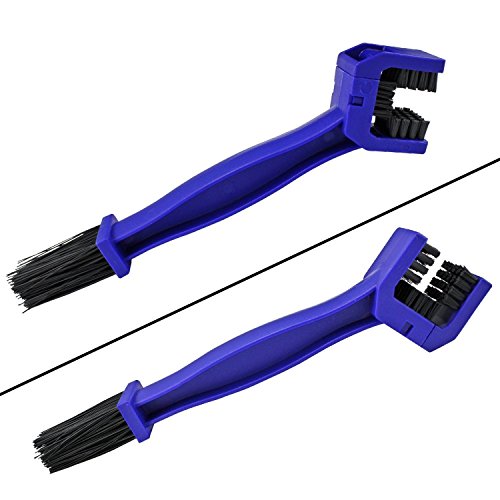Xuheng 2pcs Chain CleaXner Bike Wheel Motorcycle Chain Clean Paintbrush Bicycle Steering Wheel P ...