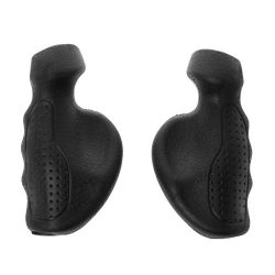 ULKEME 1Pair Bike Handlebar Bicycle Cycling Ergonomic Rubber Handlebar Bar Grips Anti-slip Handle