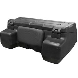 Black Widow – Locking ATV Cargo Box – ATV-CB-8015 – Cushioned Backrest – High-Density Polyethyle ...