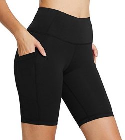 FIRM ABS Women’s Tummy Control Fitness Workout Running Yoga Bike Shorts Black S