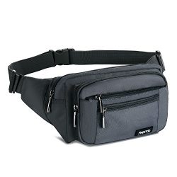 FREETOO Waist Pack Bag Fanny Pack Men&Women Hip Bum Bag Adjustable Strap Outdoors Workout Tr ...