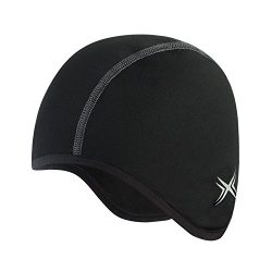 Baleaf Thermal Skull Cap Helmet Liner Black