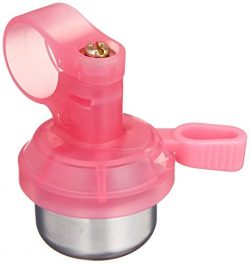 Mirrycle Incredible Brass Duet Bicycle Bell, Pink