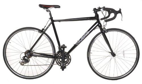 Vilano Aluminum Road Bike 21 Speed Shimano, Black, 54cm Medium