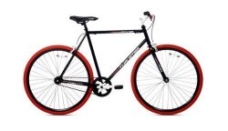 Thruster 700C Urban Fixie Bike Black / Red