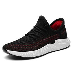 Kvovzo Mens Walking Athletic Shoes Comfort Casual Sneaker Trail Running Shoe for Men Tennis Base ...