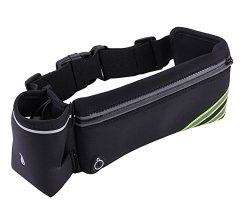 Hydration Running Belt for Phone with Water Bottle Holder, Water Resistant Outdoor Travel Hiking ...