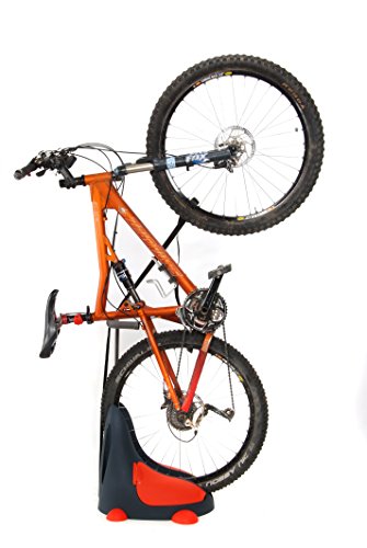 Roll & Store Space Saving Bike Stand for Indoor & Outdoor, Suits All Bicycle Types (MTB, ...