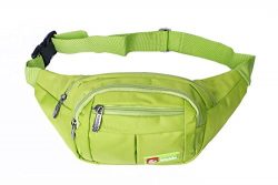 Toudorp Fanny Pack 4 Pockets Waist / Bum Bag 26 – 44 inches Adjustable Belt for Men and Wo ...