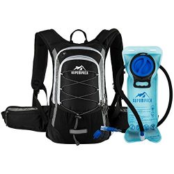 RUPUMPACK Insulated Hydration Backpack Pack with 2L Water Bladder – Keeps Liquid Cool up t ...