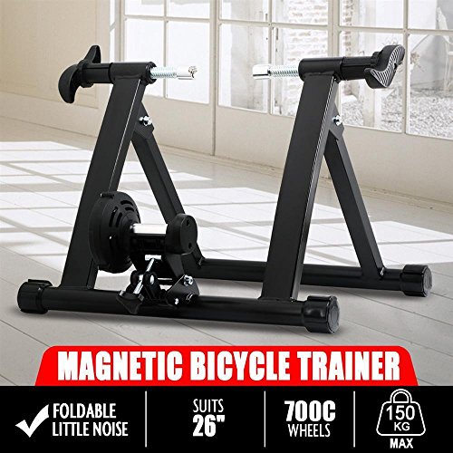 Gotobuy Indoor Bicycle Bike Trainer Exercise Stand Training Wheels Resistance Stationary