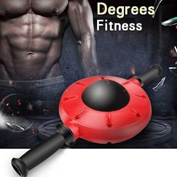 Ab Wheel Roller,360 Degrees All-Dimensional Abdominal Wheel Muscle Trainer Fitness Equipment Non ...