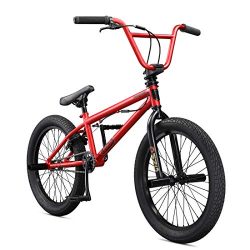 Mongoose Legion L20 20″ Freestyle BMX Bike, Red