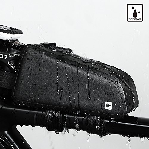 Rhinowalk Bike Bag Bike Top Tube Bag Bike Frame Bag Waterproof Stable Bicycle Frame Bag Bicycle  ...