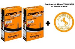 Continental Race 28″ 700×20-25c Bicycle Inner Tubes – 42mm Long Presta Valve &# ...