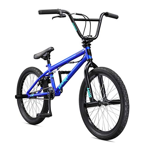 Mongoose Legion L10 20″ Freestyle BMX Bike, Blue