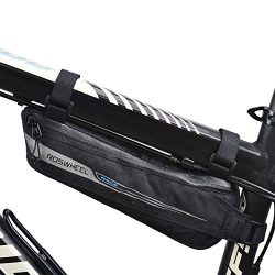 FlexDin Bicycle Triangle Frame Tool Bag Aerodynamic Design for Road Racing/Touring, Cycling Unde ...