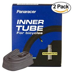 Panaracer 2 Pack 700 x 18 / 25 C Presta (French)-60mm Bicycle Tube