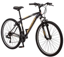 Schwinn Men’s High Timber Mountain Bicycle, 18″/Medium, Black