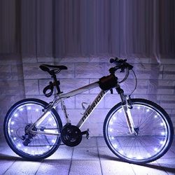 JPOQW LED Bike Wheel Light, 2.2M/20LEDs Bicycle Wheel Spoke/Light – Cool Bike Accessories, ...