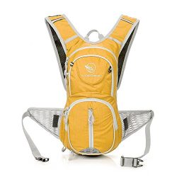 KUKOME Waterproof Outdoor Sports Backpack Shoulder Belt Bag for Biking Cycling Traveling Camping ...